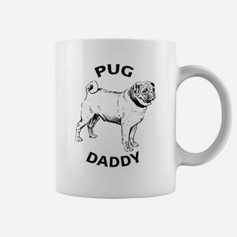 Mens Pug Daddy Coffee Mug - Seseable