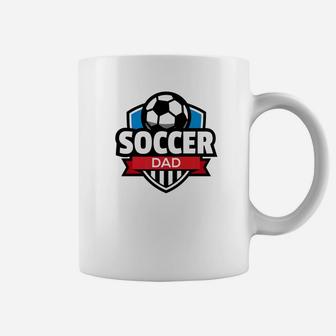 Mens Soccer Dad Fathers Day Mens Gif Premium Coffee Mug - Seseable