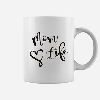 Mom Life Wife Mom Boss Cute Graphic Coffee Mug - Seseable