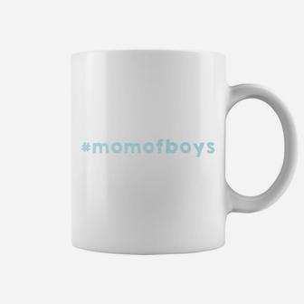Mom Of Boys Hashtag Fun For Mother Of All Boys Coffee Mug | Seseable UK
