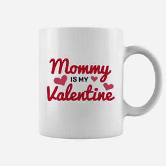 Mommy Is My Valentine Cute Cupid Toddler Boy Valentine's Day Pullover Coffee Mug - Seseable