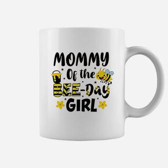 Mommy Of The Bee Day Girl Coffee Mug - Seseable