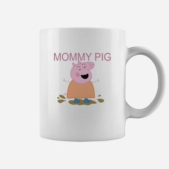 Mommy Pig T-shirt Coffee Mug - Seseable