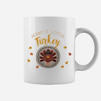 Mommy Turkey Family Matching Cool Thanksgiving Coffee Mug | Seseable CA