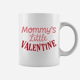 Mommys Little Valentine Day Mom Kids Boys Girls Coffee Mug - Seseable