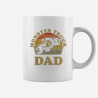 Monster Truck Dad Retro Vintage Monster Truck Coffee Mug - Seseable