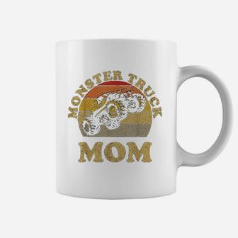 Monster Truck Mom Retro Vintage Monster Truck Coffee Mug - Seseable