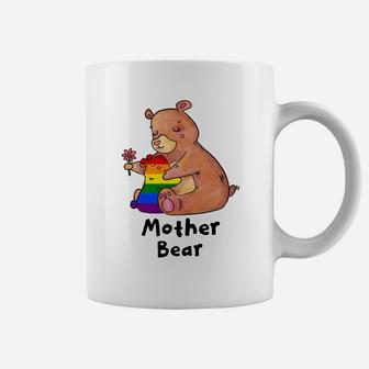 Mother Bear Proud Gay Coffee Mug - Seseable