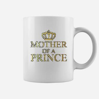 Mother Of A Prince Son Of A Queen Matching Mother And Son Coffee Mug - Seseable