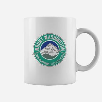 Mount Washington New Hampshire Mountain Climbing Hiking Explore Teal Graphic Tshirt Christmas Ugly Sweater Coffee Mug - Seseable