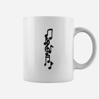 Musicians Music Note Black Jazz Blues 50s Coffee Mug - Seseable
