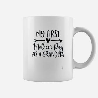 My First Mothers Day As A Grandma Coffee Mug - Seseable