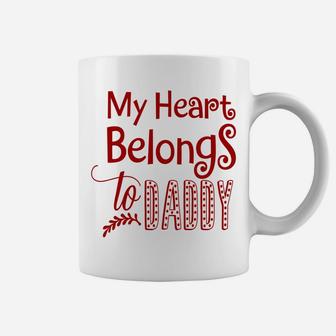 My Heart Belongs To Mommy Valentines Day Mom Kids Coffee Mug