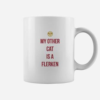 My Other Cat Is A Flerke Bold Coffee Mug - Seseable