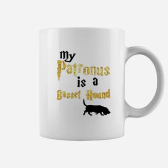 My Patronus Is A Basset Hound Basset Hound Coffee Mug - Seseable