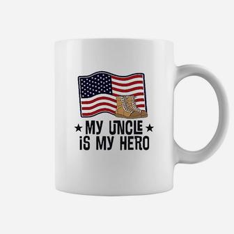 My Uncle Is My Hero Military Coffee Mug - Seseable
