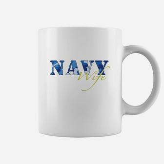 Navy Wife Womens s Coffee Mug - Seseable