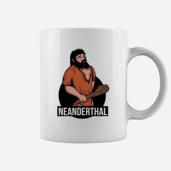 Neanderthal T-shirt Coffee Mug - Seseable