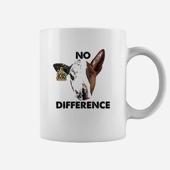 No Difference Cow Dog Vegan Gifts Coffee Mug - Seseable