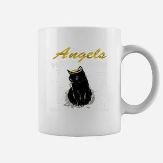 Not All Angels Have Wings Some Have Whiskers Coffee Mug - Seseable