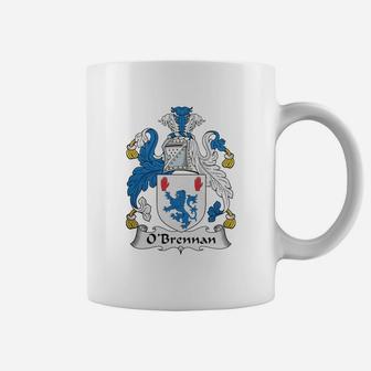 O'brennan Coat Of Arms Irish Family Crests Coffee Mug - Seseable