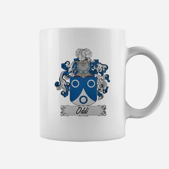 Oddi Family Crest Italian Family Crests Coffee Mug | Seseable UK