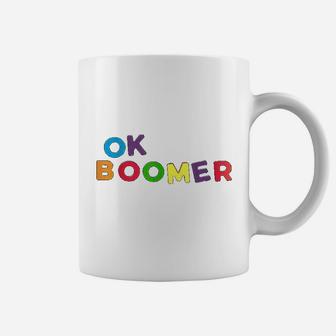 Ok Boomer Graphic Colorful Art Coffee Mug - Seseable