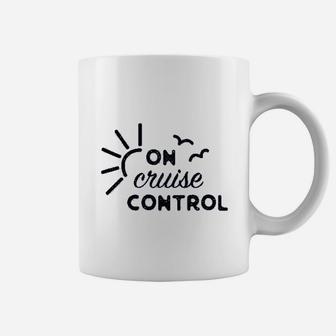 On Cruise Control Cute Travel Vacation Graphic Coffee Mug - Seseable