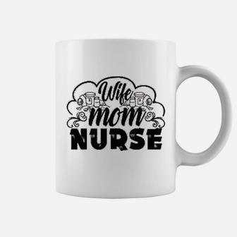 On Yellow Wife Mom Nurse Mothers Day Coffee Mug - Seseable