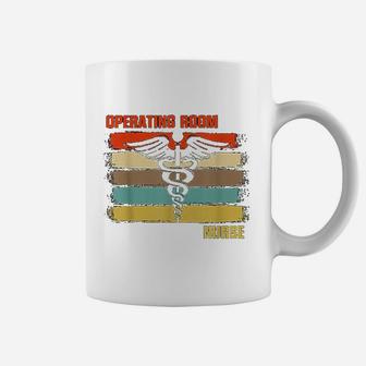 Or Operating Room Nurse Retro Nursing Rn Coffee Mug - Seseable