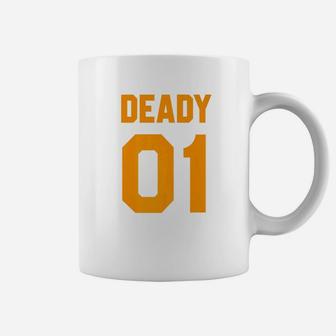 Orange Dead Daddy 01 Cool Brilliant Vibrant Graphic Coffee Mug - Seseable