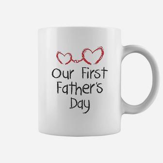 Our First Fathers Day, best christmas gifts for dad Coffee Mug - Seseable
