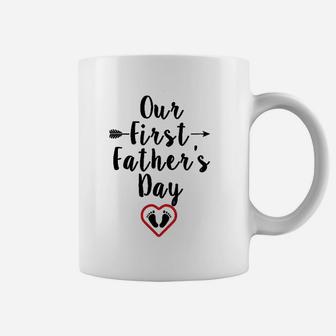 Our First Fathers Day Coffee Mug - Seseable
