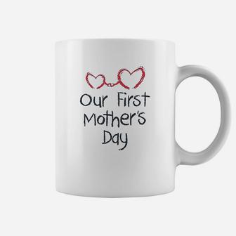 Our First Mothers Day Mommy And Me Cute Coffee Mug - Seseable