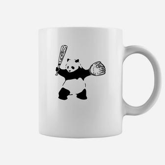 Panda Baseball Player Coffee Mug - Seseable