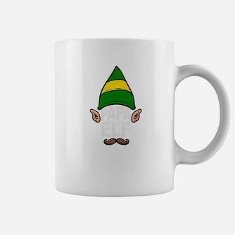 Papa Elf Shirt Elf Family Christmas Gift Coffee Mug - Seseable