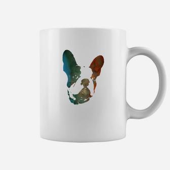 Phsychodelic Watercolor French Bulldog Coffee Mug - Seseable