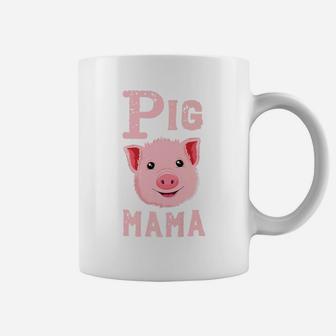 Pig Mama Kids Women Funny Farmer Farm Love Gift Coffee Mug - Seseable