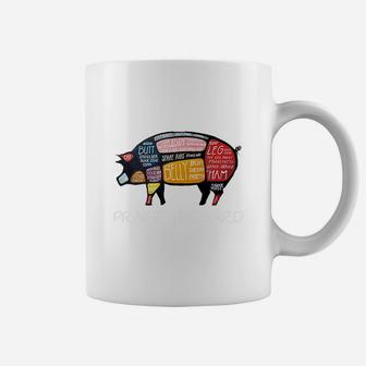 Pig Pork Funny T-shirt Praise The Lard Butcher Bacon T-shirt Coffee Mug - Seseable