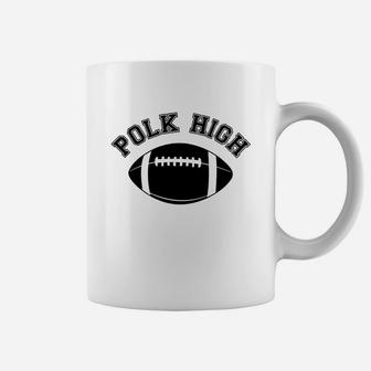 Polk High Football Shirt Coffee Mug - Seseable