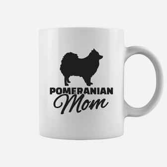 Pomeranian Mom Womens s Womens Good Mom Gift Coffee Mug - Seseable