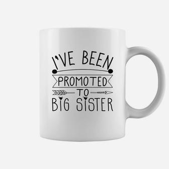 Promoted To Big Sister Gift For Sisters Coffee Mug | Seseable UK