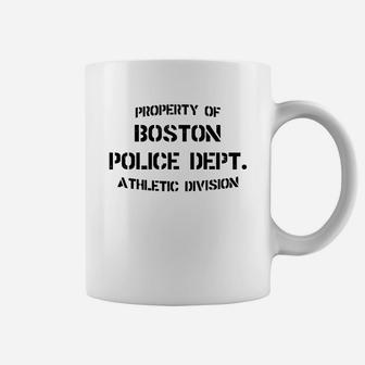 Property Of Boston Police Dept Athletic Division Coffee Mug - Seseable