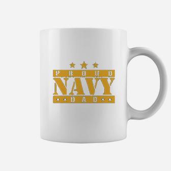 Proud Navy Dad Coffee Mug - Seseable