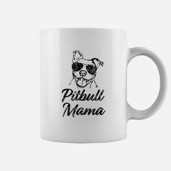 Proud Pitbull Mom Pittie Mom Coffee Mug - Seseable