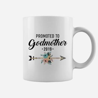 Proud Promoted To Godmother 2019 Coffee Mug - Seseable