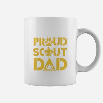 Proud Scout Dad Coffee Mug - Seseable