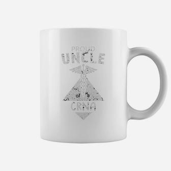 Proud Uncle Of A Crna Family Nurse Proud Nursing Job Title Coffee Mug - Seseable