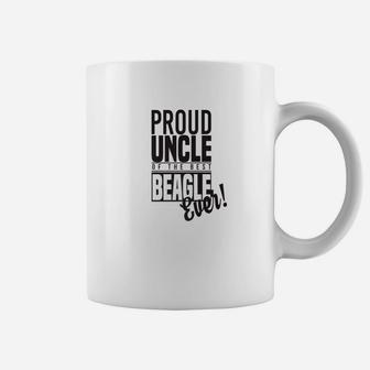 Proud Uncle Of The Best Beagle Ever Dog Coffee Mug - Seseable