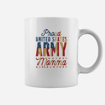 Proud United States Army Momma By Us Army Mom Coffee Mug - Seseable